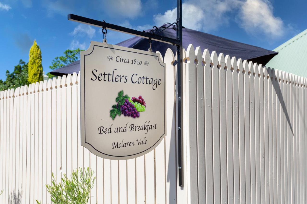 Settlers Cottage Mclaren Vale Exterior foto